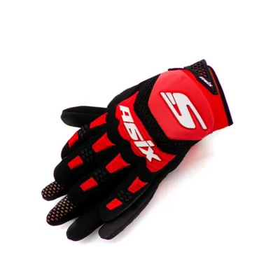 Manusi enduro atv cross Asix AS3 Junior, culoare rosu, marime YM