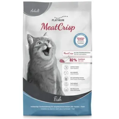 Hrana uscata pentru pisici Platium MeatCrisp Adult cu peste 1,5 kg