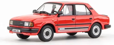 Model de colecție Abrex Contemporary: Automobile - Skoda 120L (1984) - Red Arrow