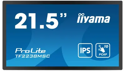 Monitor IIYAMA - TF2238MSC-B1, 21.5'', FHD, IPS, Touch, negru