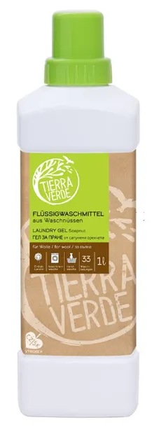 Gel de rufe cu săpun ecologic Tierra Verde - Pentru lână, 1 L