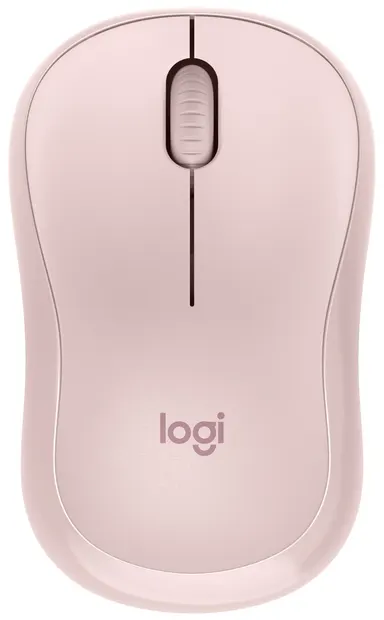 Mouse Logitech - M240 Silent BT, optic, optic, fără fir, roz