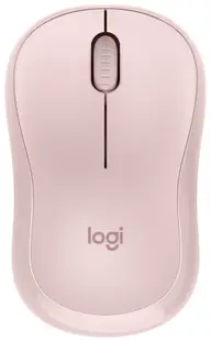 Mouse Logitech - M240 Silent BT, optic, optic, fără fir, roz