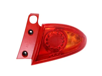 Stop tripla lampa spate dreapta potrivit SEAT LEON HATCHBACK 2005-2009 - ( exterior , Semnalizator portocaliu, culoare sticla: rosu)