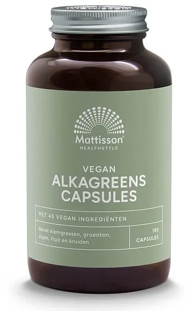 Absolute AlkaGreens, 180 capsule, Mattisson Healthstyle