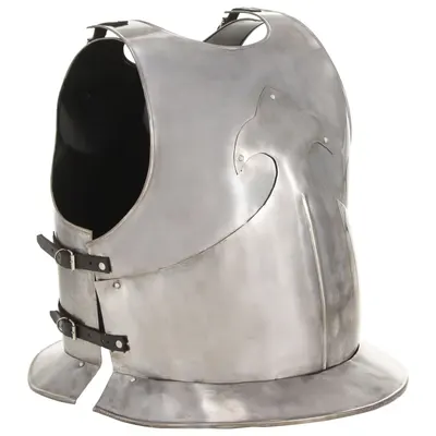 Gossi replica armura cavaler medieval, jocuri roluri, argintiu, otel