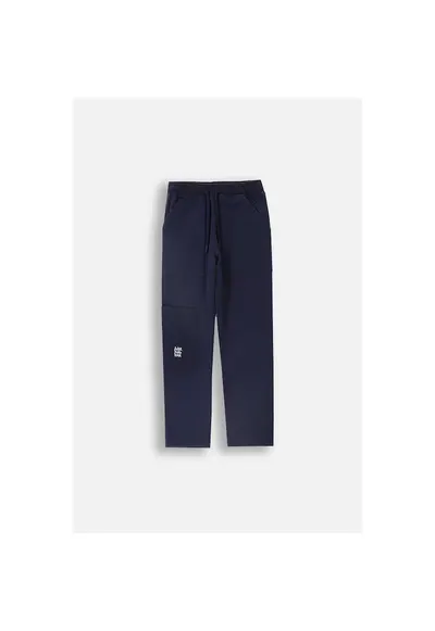 Pantaloni copii - bleumarin - bumbac