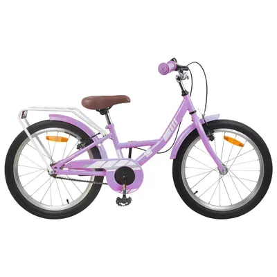 vidaXL Bicicletă pentru Copii 20 Inci pentru 6-11 ani Violet