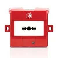 Buton incendiu adresabil de exterior Satel ROP-401, resetabil, indicator LED, compatibil cu ACSP-402