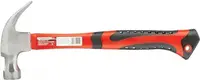 Ciocan cu gheare TOTAL MTX - 450 g, cap cu magnet, mâner din fibră de sticlă, cu cauciuc