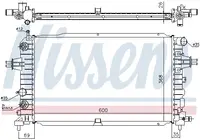 Radiator racire motor potrivit OPEL ASTRA G, ZAFIRA B 1.7D 1.8 2.2