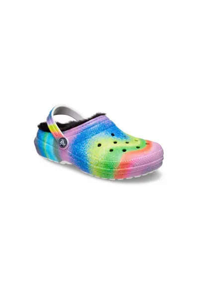 Saboti captuseala de blana Copii - Classic Lined Spray Dye Clog - Multicolor - Multicolor