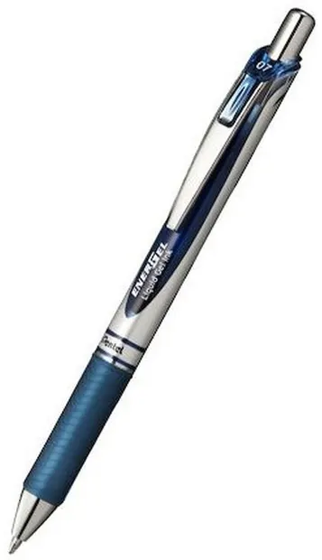 Roller automat Pentel Energel BL 77 - 0.7mm, albastru 2