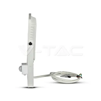 VT-50-S 50W 4400lm 3000K 230V IP65 white sensor
