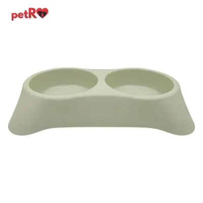 Castron dublu pentru caini Petro S 200 ml