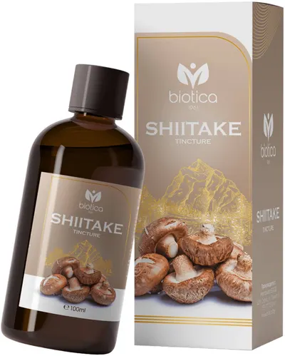 Tinctură de ciuperci Shiitake, 100 ml, Biotica 1961
