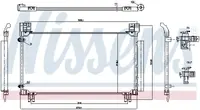 Radiator AC condensator cu uscator potrivit TOYOTA YARIS 1.5 1.8 03.17-