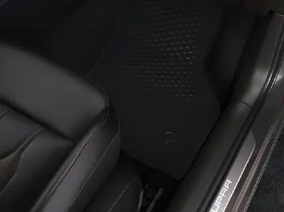 Covorase de cauciuc All-weather originale Seat CUPRA Leon (KL) si Formentor (KM) 2020+, set fata-spate, negre