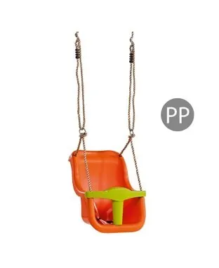 Leagan Baby Seat Luxe orangelime green franghie PP 10