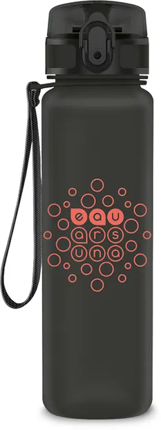 Sticlă Ars Una – Dark Grey, 600 ml