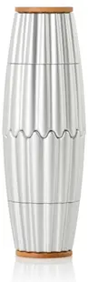 Râșniță magnetică dublă pentru sare și piper AdHoc - MagTwo, 19.5 cm, argintiu
