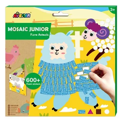 Carte cu stickere Avenir - Fermă