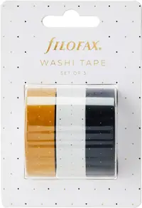 Bandă decorativă Filofax Moonlight - 3 bucăți