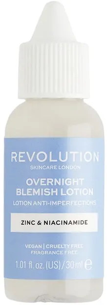 Revolution Skincare Blemish Loțiune de față de noapte Prevent, 30 ml