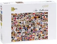 Puzzle Grafika din 1500 de piese - Colaj, torturi