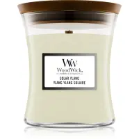 Woodwick Solar Ylang lumânare parfumată cu fitil din lemn 275 g