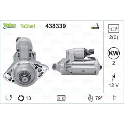 Starter VALEO 438339