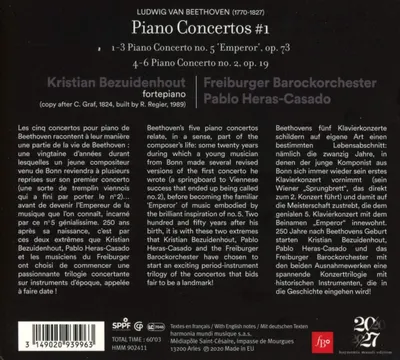 Beethoven: Piano Concertos Nos. 2 & 5 - Emperor