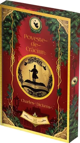 Poveste de Crăciun - cu folio și canturi ilustrate - Paperback brosat - Charles Dickens