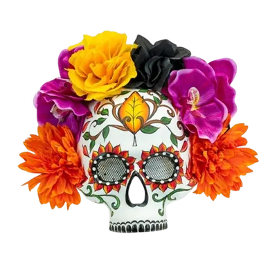 Masca dia de los muertos mujer