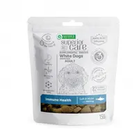 Gustari pentru caini N.P. Superior Care White Dogs Immune Health cu hering 150 gr