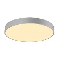 Corp iluminat TAVAN, MEDO 60 Luminita AMBIENT perete, GRI cu LED-uri in aer liber Montat pe suprafata de lumina pe perete sI TAVAN, DALI,-GRI Argintiu, 3000 / 4000K,