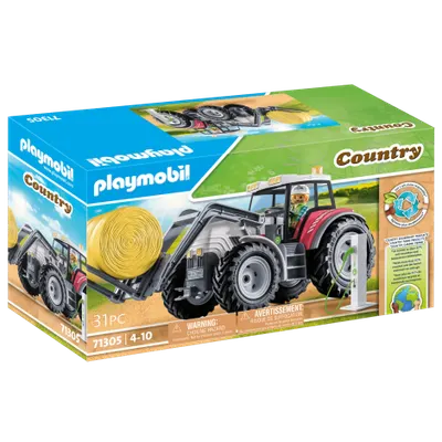 Playmobil - Tractor Mare cu Accesorii