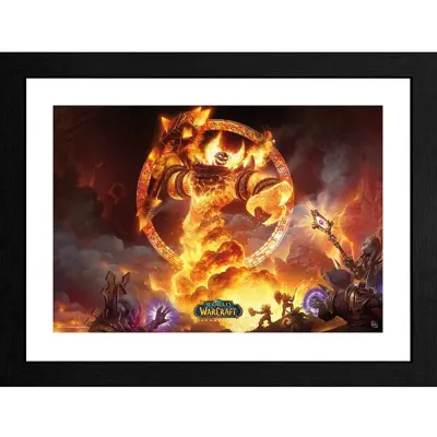 Poster cu Rama World of Warcraft - Ragnaros (30x40)