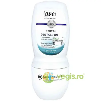Deodorant Roll-On pentru Piele Foarte Sensibila fara Alcool Neutral 50ml