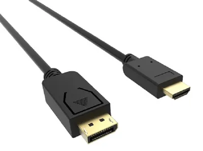 Cablu VCom - CG609, Display Port/HDMI, 1.8m, negru