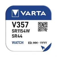 Baterie ceas oxid argint 357 SR44W 1 Buc. Varta