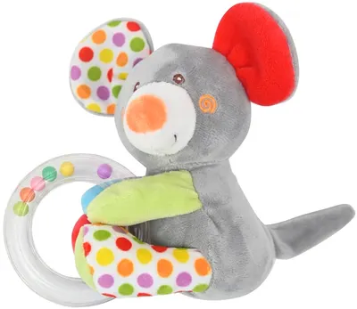 Jucărie cu inel Lorelli Toys - șoarece