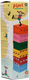 Joacă de copii Pippi - Jenga, Pippi Șosețica