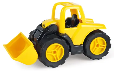 Jucărie pentru copii Lena Workies - Buldozer, 14 cm