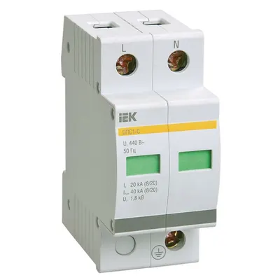 Descarcator OPS-1-D 2P In=5kA Un=230B Im=10kA