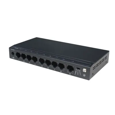 Switch ethernet PoE+ SF9P-HM, 8 porturi, 1.8Gbps