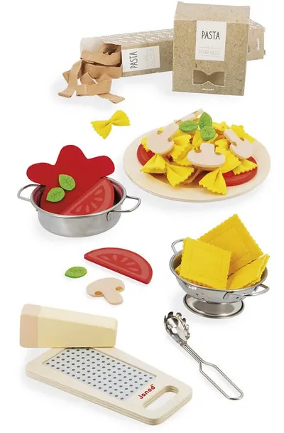 Janod Play Set - Set de paste din lemn