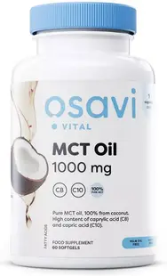 MCT Oil, 1000 mg, 60 capsule gel, Osavi