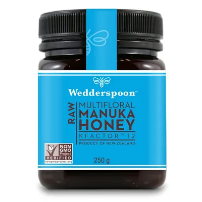 Miere de Manuka, KFactor 12 RAW, 250g, Wedderspoon