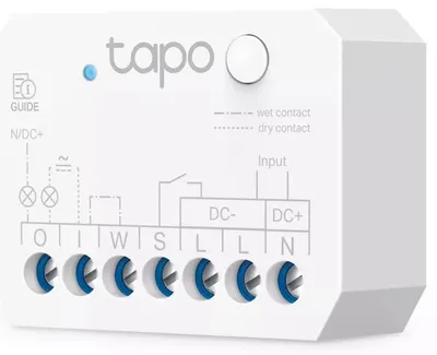 Releu inteligent TP-Link – Tapo S110E, uscat și umed, alb